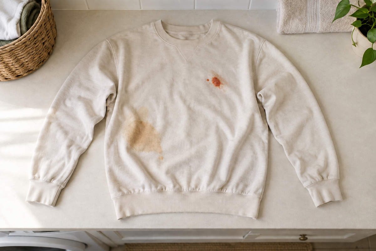 Antes de usar Cazamanchas · Pack Ropa y Manchas